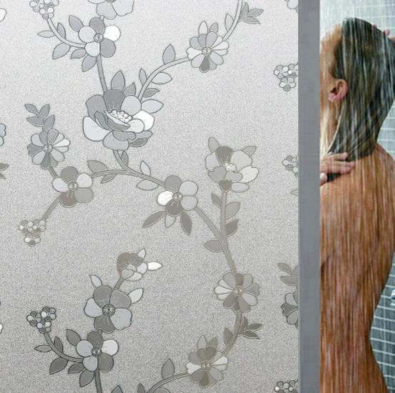 Adhesive-Free PVC Window Film for Bathroom/Office: Imitation Blinds & Electrostatic Glass Sticker