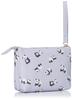 Aldi Mini Panda-Covered Pouch, Gray, A37, A37-16GY