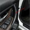 2x Carbon Fiber Inner Door Handle Pull Cover For BMW 3 4 Series F30 F35 2012-18