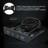 USB3.0 AUDIO Floppy Front Panel 3.5inch 2 USB3.0 Interfaces with Mic Audio