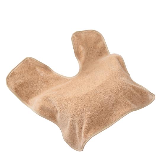 

U-Shaped Microfiber Facial Towel Soft Super-Absorbent Beauty Salon Towel Spa Towel for Estheticians Massage Facial Steam Skincare колір світло кави