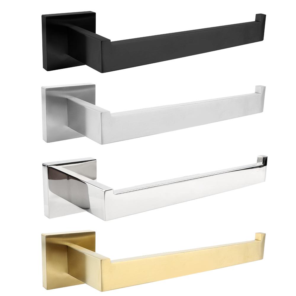 Roll paper Hanger Stainless Steel Towel Holder Household Storage Towel Rack Bathroom Organizer Wall Mounted