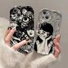Junji Ito skrekk Hete tegneserier Tomie Telefondeksel For iPhone 16 15 14 13 12 11 Pro Max XS X XR 7 8 SE Støtsikkert Mykt Deksel