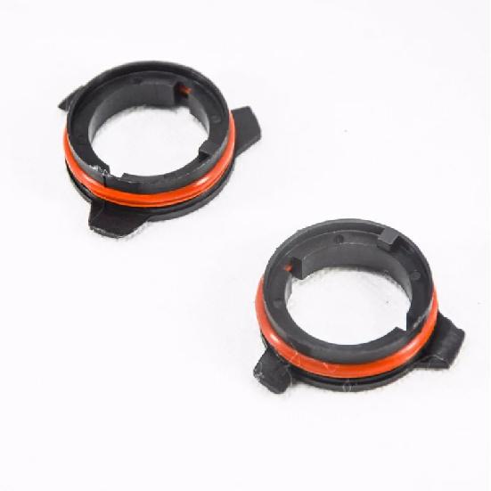 Rockeybright 2pc d2s d2r hid bulb adapter converter d2c d2s base bulb holder for bmw e39 bmw 5 series 2001 2002 2003