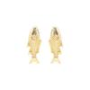 E11001 Fashion and popular small fish cute simple fun earrings women, retro ocean style versatile earrings