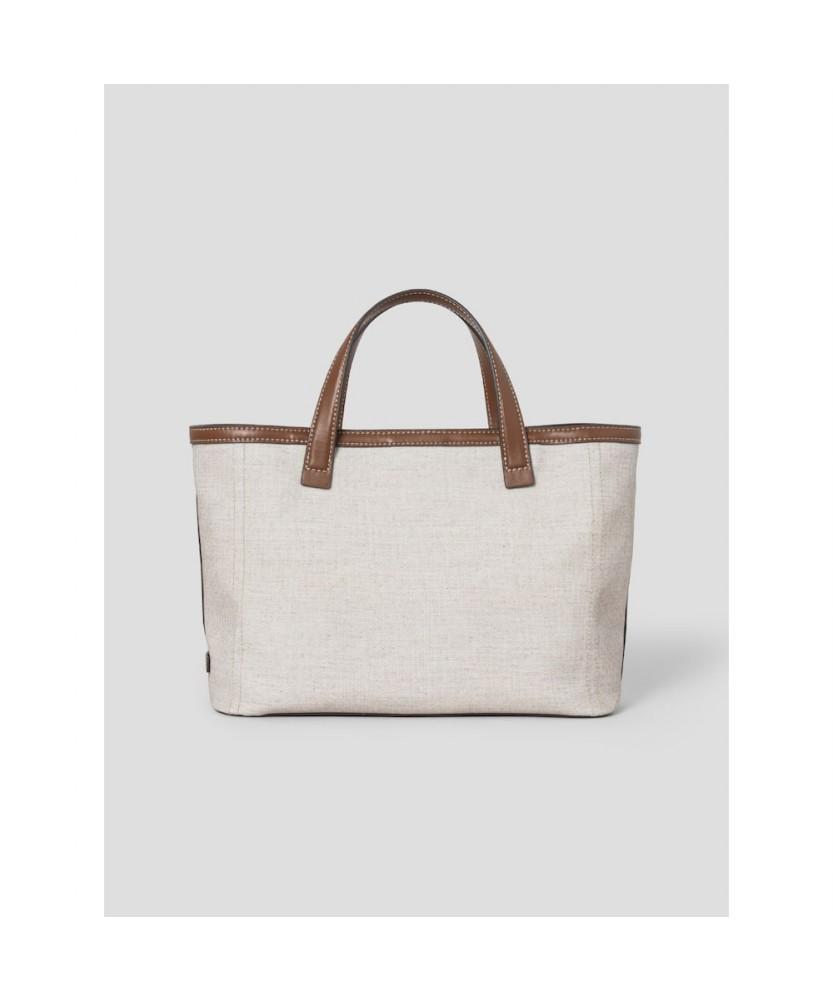 Beanpole Accessory Fine Tote Bag Ivory