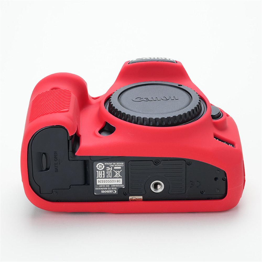Soft Silicone Armor Camera Body Case For Canon EOS 5D2 5D3 5D4 6D 6D2 7D 7D2 750D 850D 80D 90D 800D 4000D 650D 700D 200D 250D