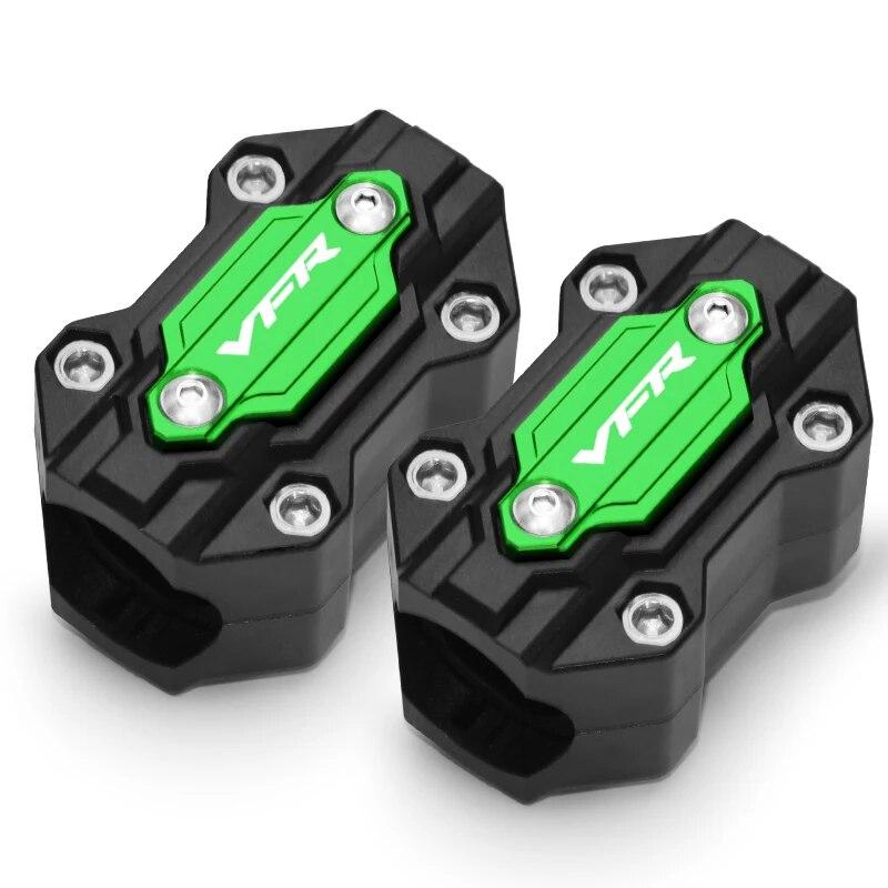 

Для Honda VFR750 VFR800 VFR800F VFR800X VFR 1200 X VFR1200X защита двигателя мотоцикла, защита бампера, аксессуары для защиты от ударов two green