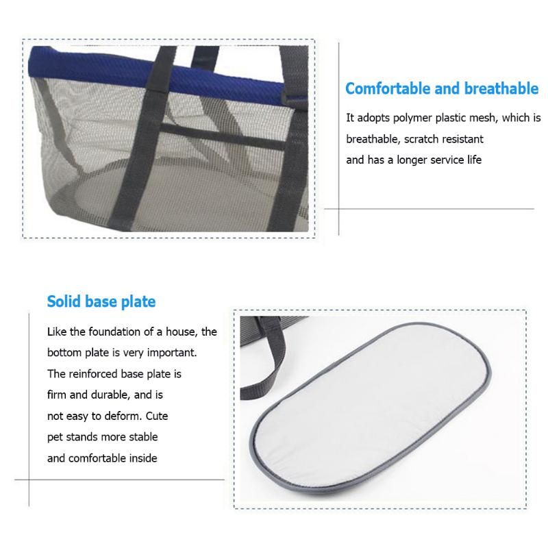 Mesh Breathable Portable Casual Travel Shoulder Slings Kitten Puppy Carrying Transport Bag Foldable Outdoor Pet Cat Dog Carrier