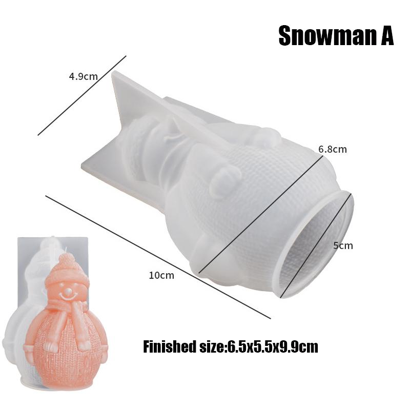 DIY Weihnachten Glocke Hirsch Strumpf Silikon Form Harz Casting Decor Anhänger Form