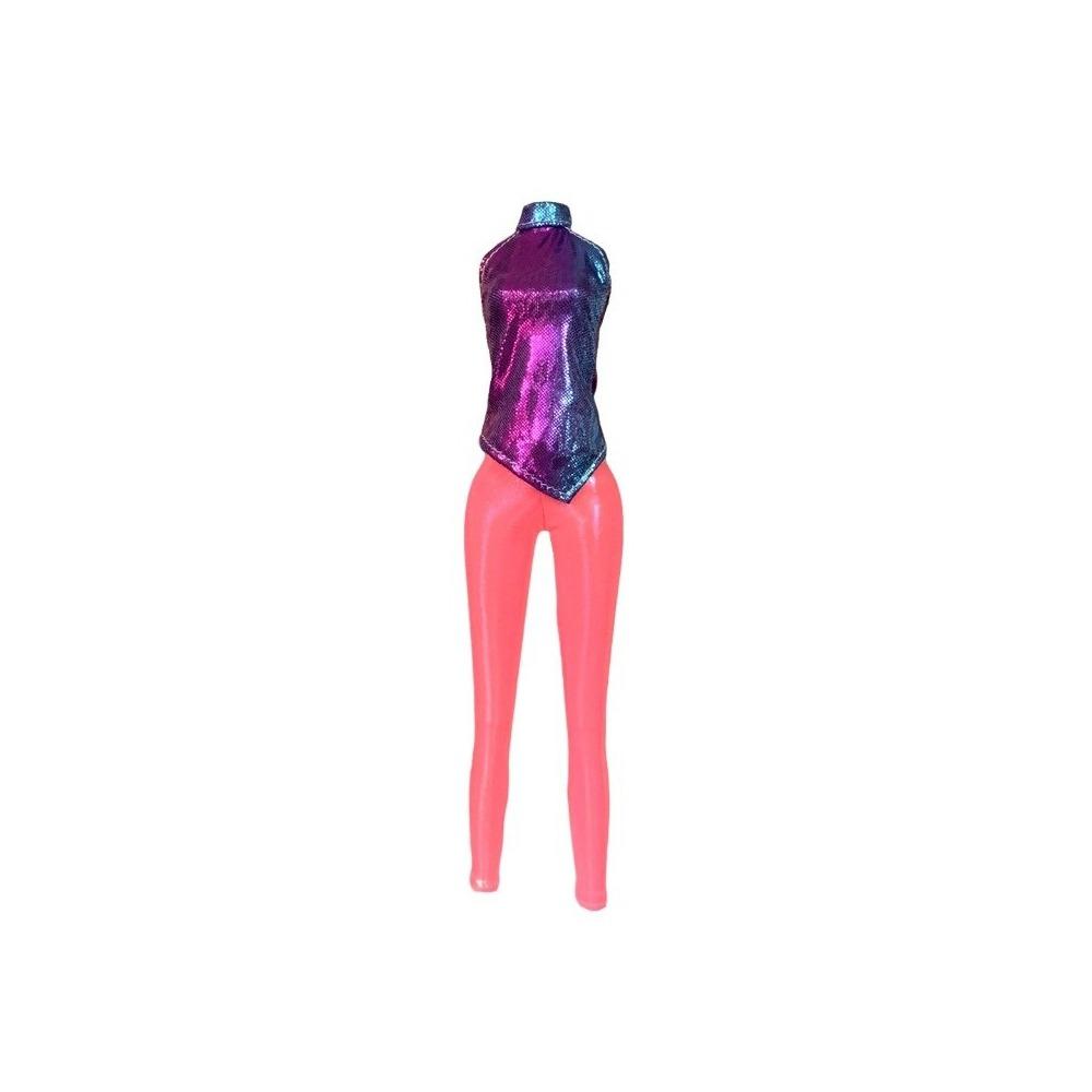 1 Set Cloth Doll Outfit Set Shiny Doll Dress Set Fashion Doll Clothes Set Doll Styling
