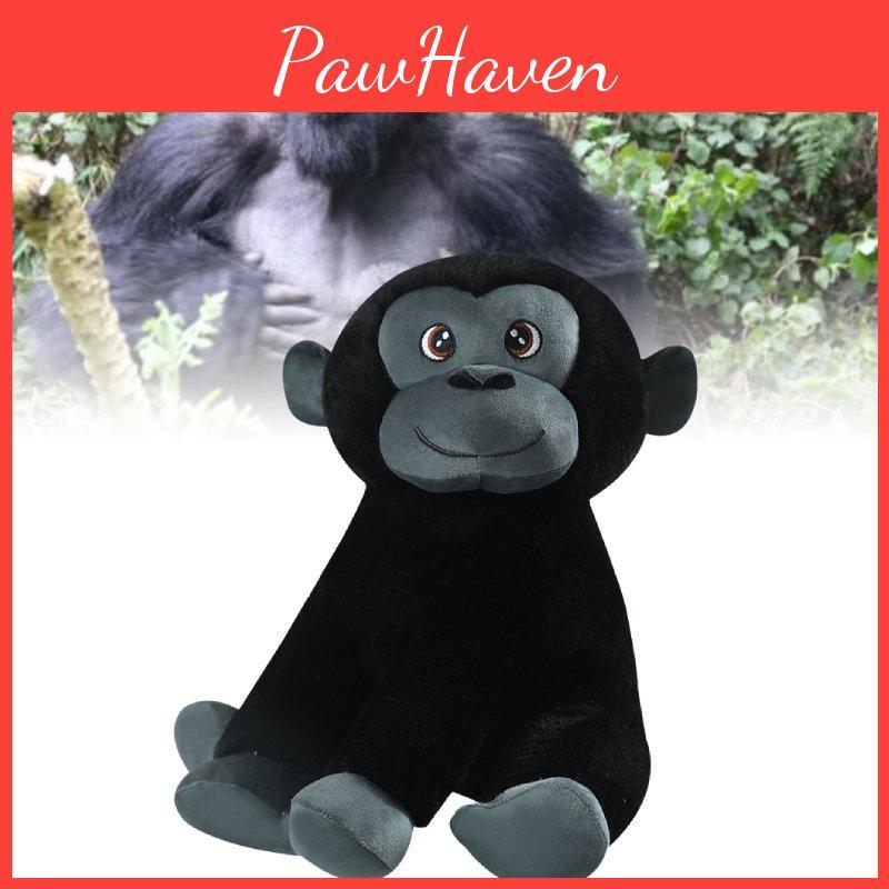 Adorable Plush Gorilla Toy With Soft Short Velvet Fabric Perfect For Kids Birthday Gift