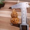 Green Sandalwood Gourd Pendant Phone Charm and DIY Hollow Ornament Jewelry.