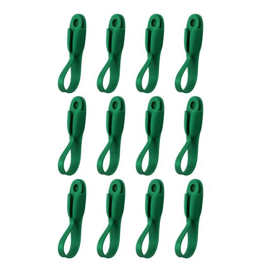 

Рождественские вешалки для венков, крючки для гирлянд на каминную полку, самоклеящиеся держатели для рождественских чулок, многоразовые крючки для венков для камина, лестниц, перил 12pcs зелёный