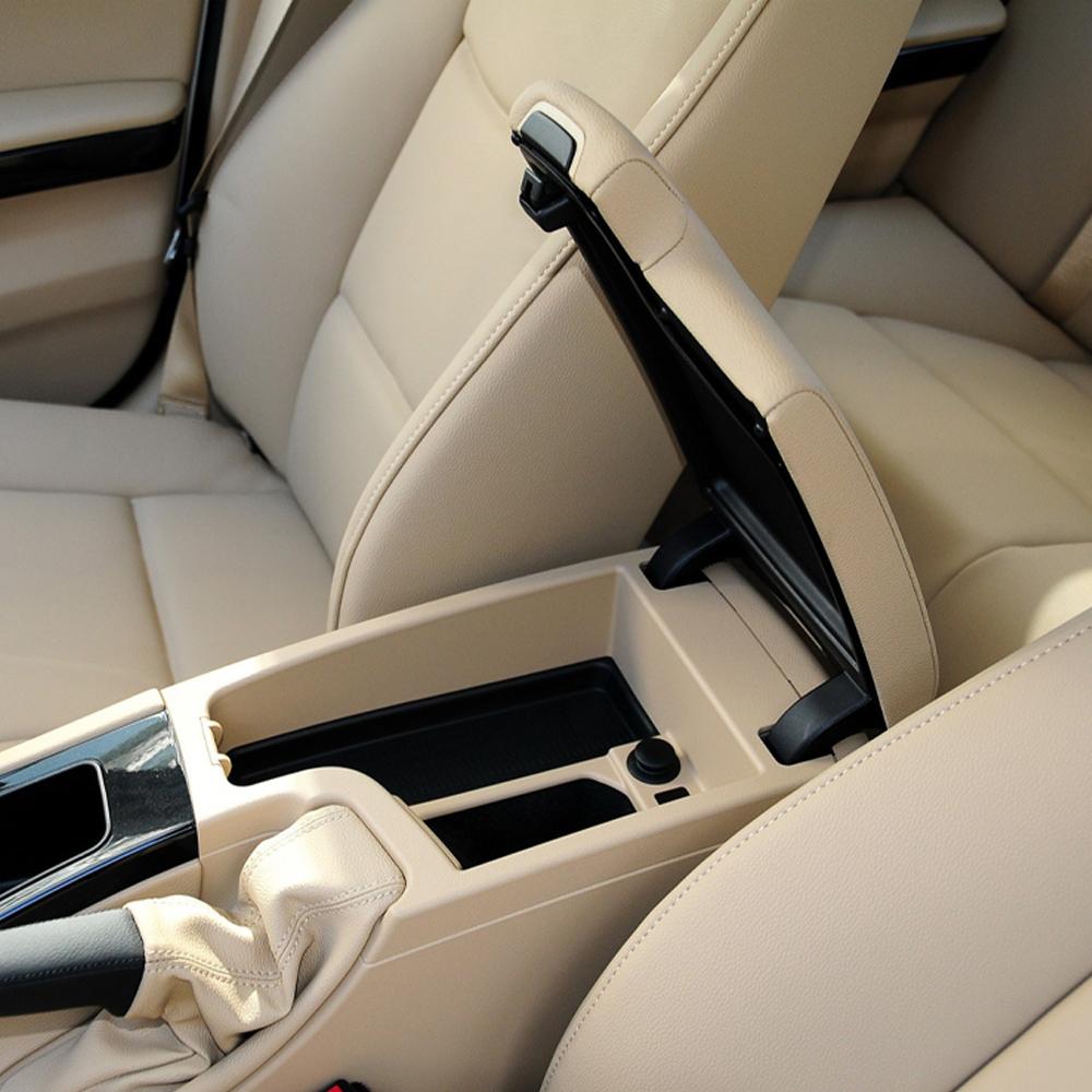 LHD Central Console Storage Box Armrest Case Leather Cover For BMW 3 Series E90 E91 E92 E93 318 320 325 328 2005-2012