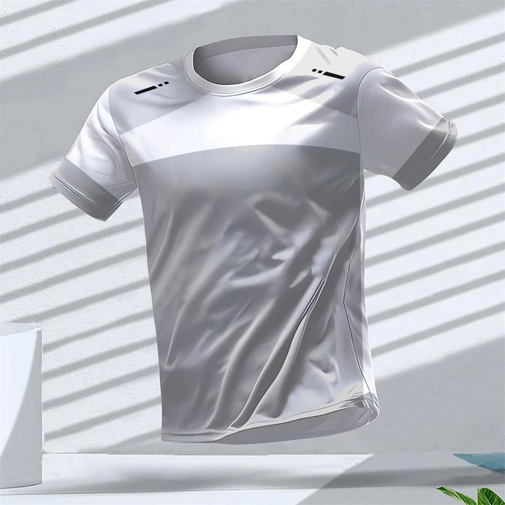Gym Summer Quick Dry Breathable Men's T Shirt Outdoor Run Fitness Sports Short Sleeve Casual O-neck Men Gym Sportswear T-shirt