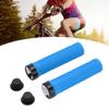 1 Pair Anti Slip   Handle Grip Rubber Handlebar Grips Cover Cycling Replacement Parts for Road Mountain Bikes