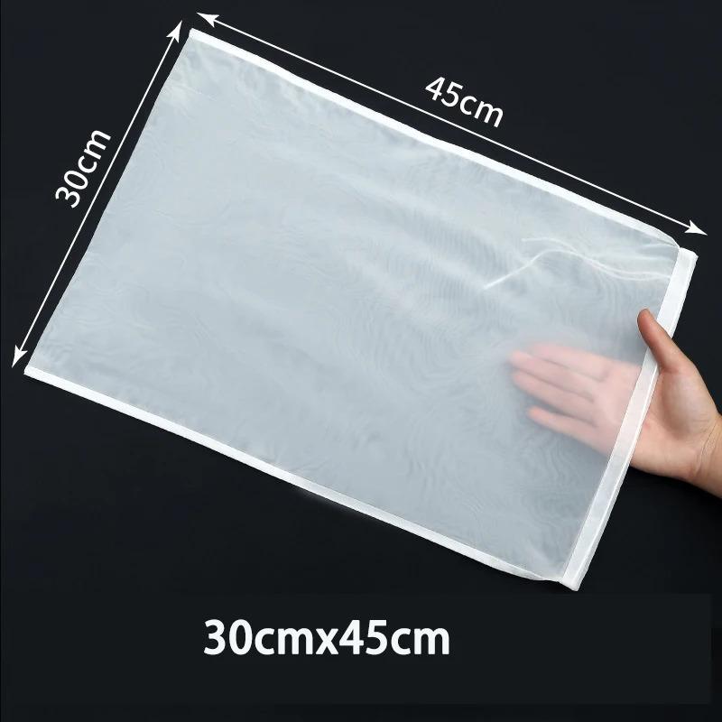 100 Mesh Nylon Filter Nut Milk Bag Net Yogurt Tea Beer Coffee Oil Food Filter Strainers Mesh Kitchen Strainer Bags