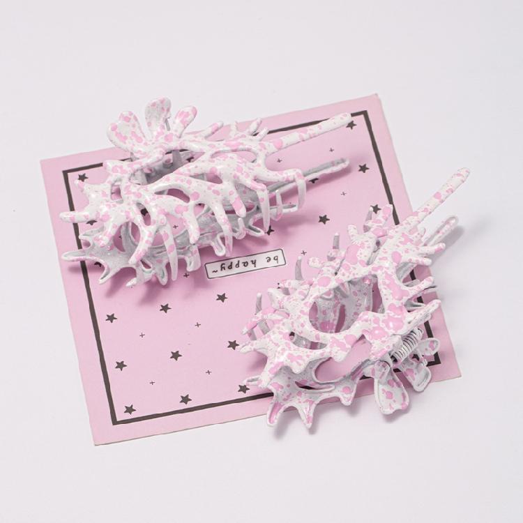 Conch Hair Claw Clip Large Acrylic Hair Jaw Clamps Styling Tools Hair Accessory