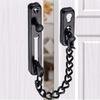 Bold Chain Door Chain Lock No-drill Guard Against Theft Security Chain Guard Stainless Steel Secure Anti Theft Press Lock Office