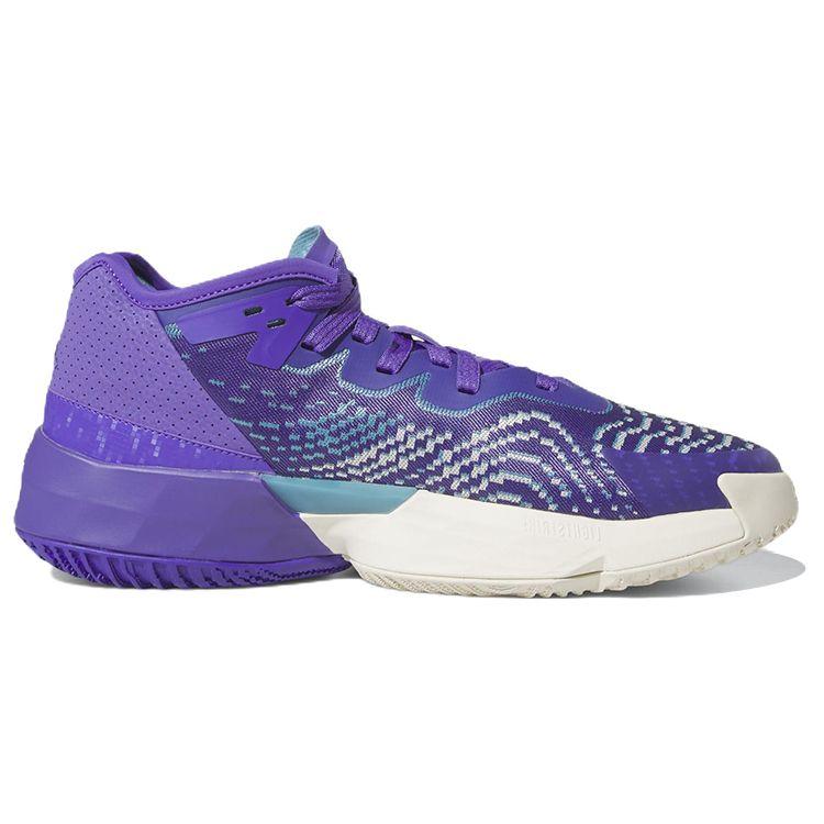 Adidas VESTIR. Edição #4 Tênis Masculinos Utah Jazz Roxo Roxo-Rush Off-White HR0710