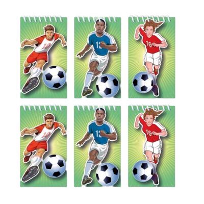 Football Wirebound Notebook (Pack of 6)