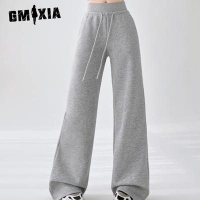Women's Fashion Casual Solid Color Print High Waist Pants & Capris