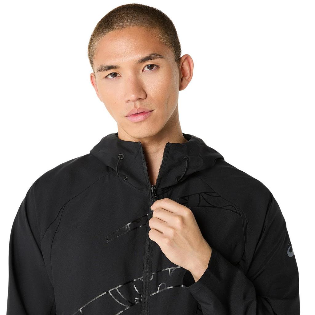 Training Wear Cool Actimotion Cross Hoodie Jacket 2031E979 Unisex Adult 001 S [ASICS] (Performance Black)