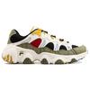 FILA Fusion Jagger Mesh Fabric Synthetic Leather Retro Comfortable Shock Absorbing Durable Low Top Casual Shoes Men sneakers T12M041104FWD