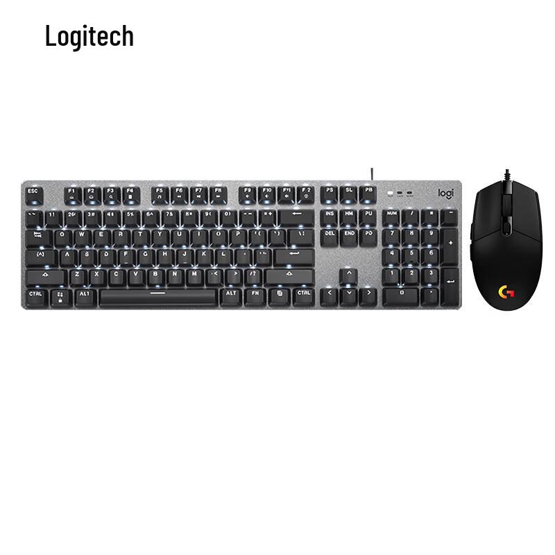 Logitech Wired Gaming Keyboard & Mouse Combo