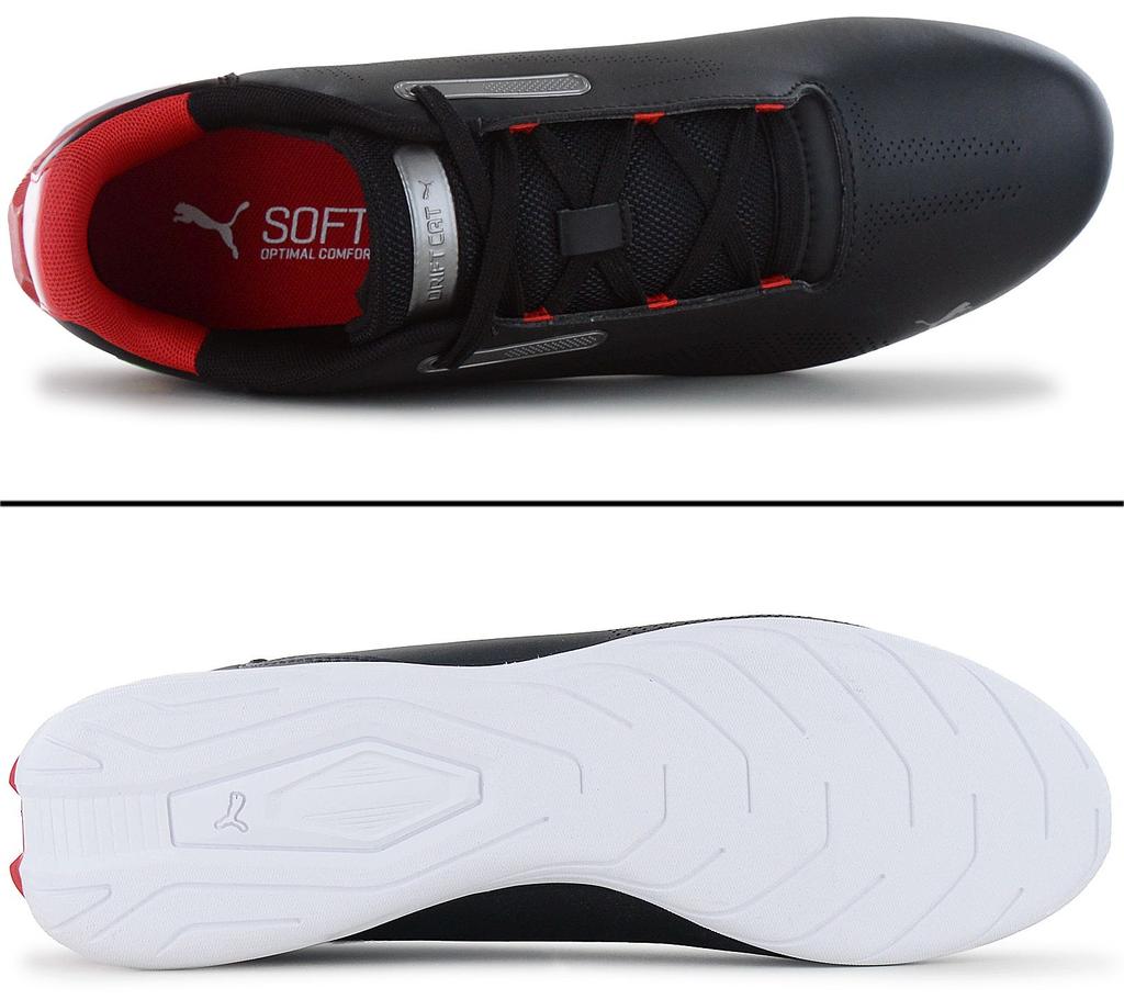 PUMA Scuderia Ferrari HP Drift Cat Decima 2.0 - Herren Sneakers Schuhe Schwarz 308395-01 ORIGINAL