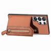Wallet Case for Galaxy S26 Ultra - TPU+PC+Leather/PU, Brown