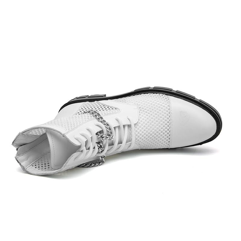 Fashion Leather Boots For Man Genuine Leather Big Size Boots High Quality Designer Formal Boots Casual Boots Fashion Business