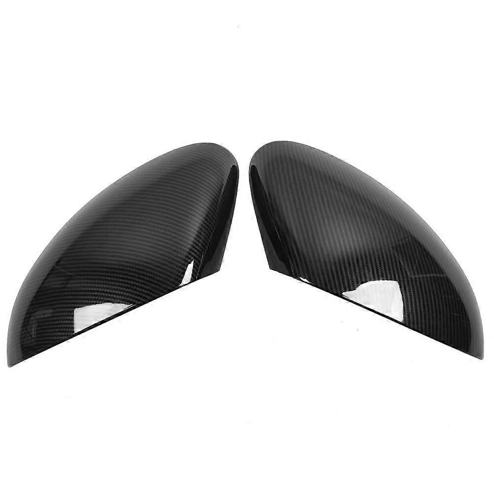 Copertura Guscio Specchietto Retrovisore Laterale Auto Stile Fibra di Carbonio Adatta per Alfa Romeo Stelvio 2017 2018 2019 2020 Specchietti per Veicoli a Motore