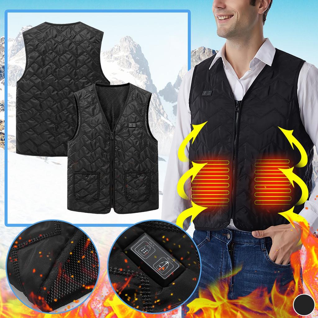  Control 8 Heating Vest Constant Temperature Intelligent Electric Heating Vest