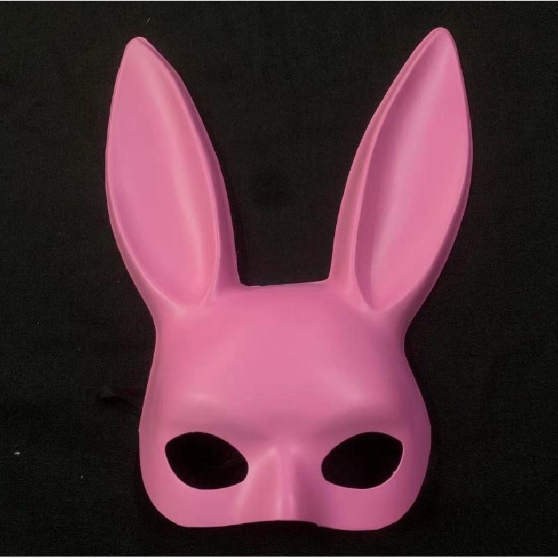 Party Masks Christmas Mask Bar KTV Nightclub Halloween Masquerade Rabbit Ears Mask Bunny Mask
