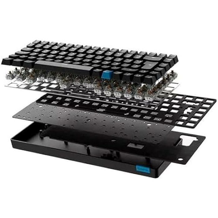Clavier Gaming - HIDITEC - GM1K - Switches Marron - Rétroéclairé - Filaire