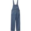 SS25 Straight Leg Adjustable Strap Overalls Women Overalls Blue I033018-01-06