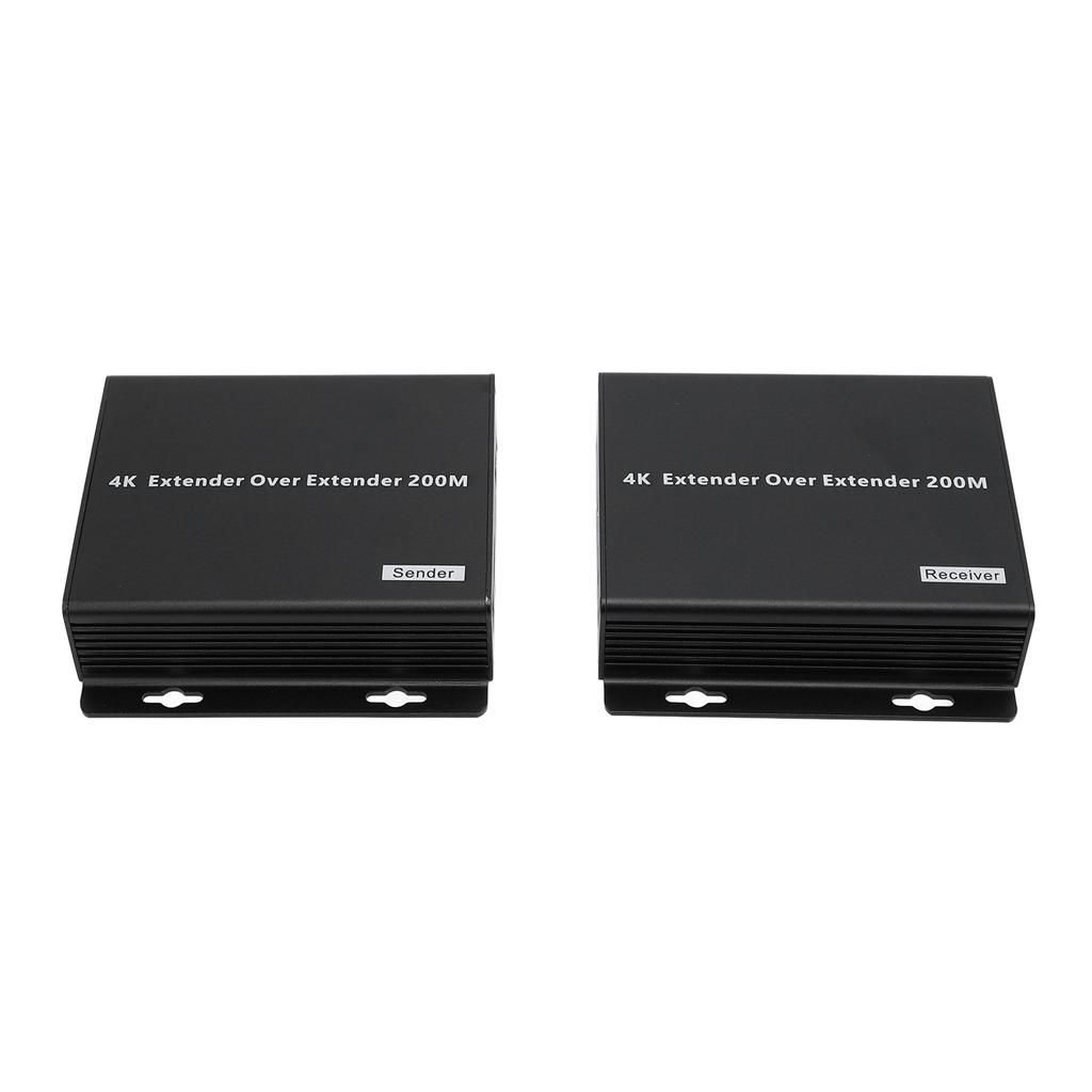 4K HD Extender Plug and Play 3840 X 2160 30HZ KVM HD Ethernet Extender For Monitoring