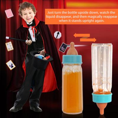 2Pcs Props Doll Bottle Toy Set Strange Juice Milk Disappears Toy