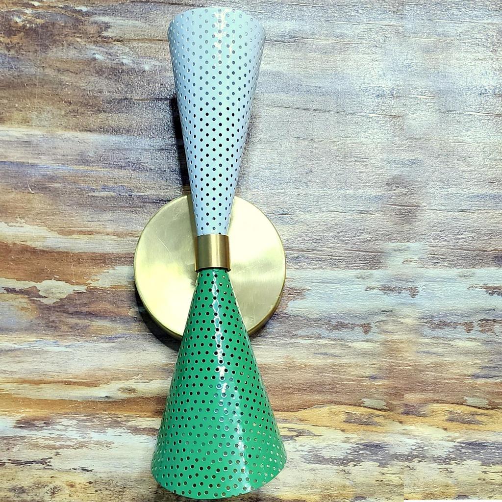 Krásné stínidlo Mash Kužel Sada 2Dvě Nástěnné svítidlo Perforované Diablo Nástěnné svítidlo Svítidlo Do Ložnice