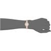 [ingenu] Epola Quartz AHJK460 Women's Watch, Crystal Dial and Bezel, White Dial, Stainless Steel