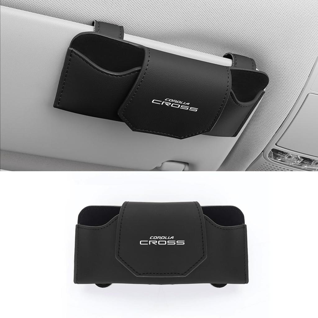 Corolla Cross Holder with Corolla Cross Exclusive Logo Glasses Holder for Corolla Cross 10 Series Z X G Custom Grade Easy Installation Protects