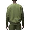 Jordan Felpa Pullover Girocollo Tinta Unita Uomo Top Verde FJ7777-340