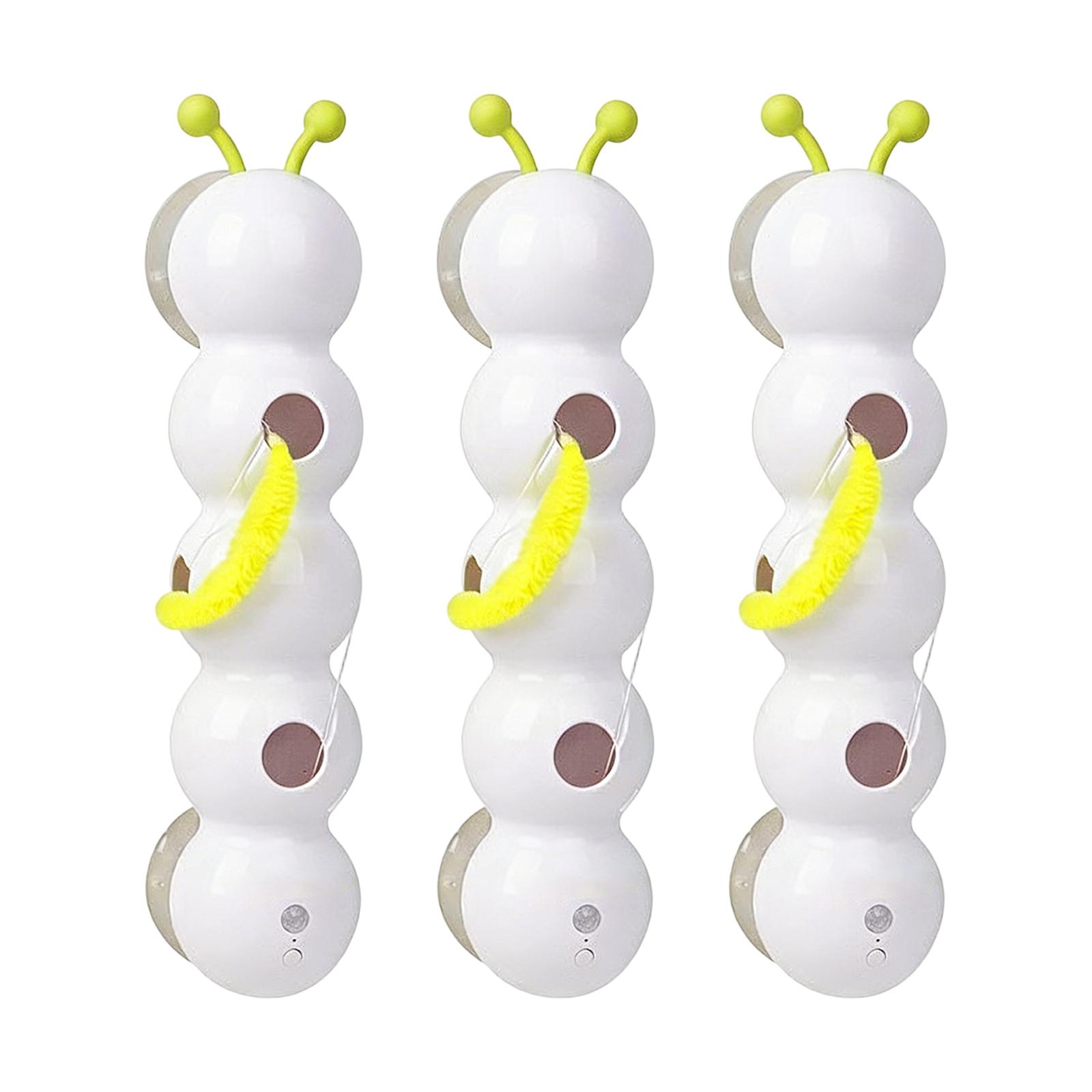 

Whack A Worm Toy, Interactive Caterpillar Toy With Motion , Whack A Worm Post Toys With Suction Cup, Moving Caterpillar Toys For Indoor Cats (3PC) One Size