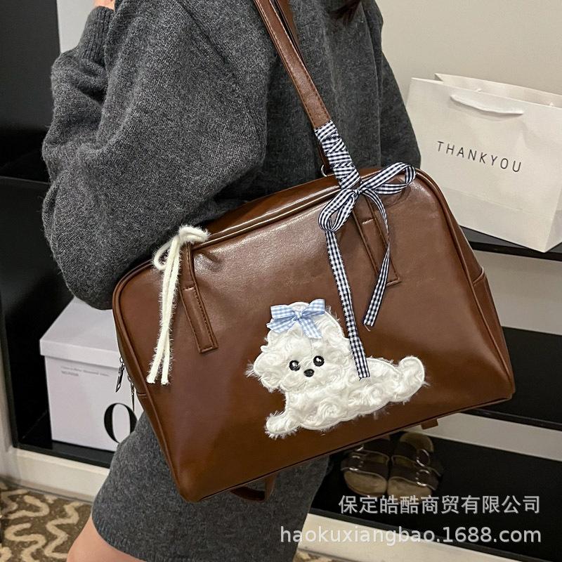 Retro small bag women's casual fashion niche design backpack Korean version casual schoolbag lightweight travel small backpack