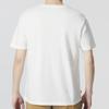 Timberland Printed Crew Neck Pullover Casual Short Sleeve T-Shirt Unisex Tops Vintage-White A6QWKCM9