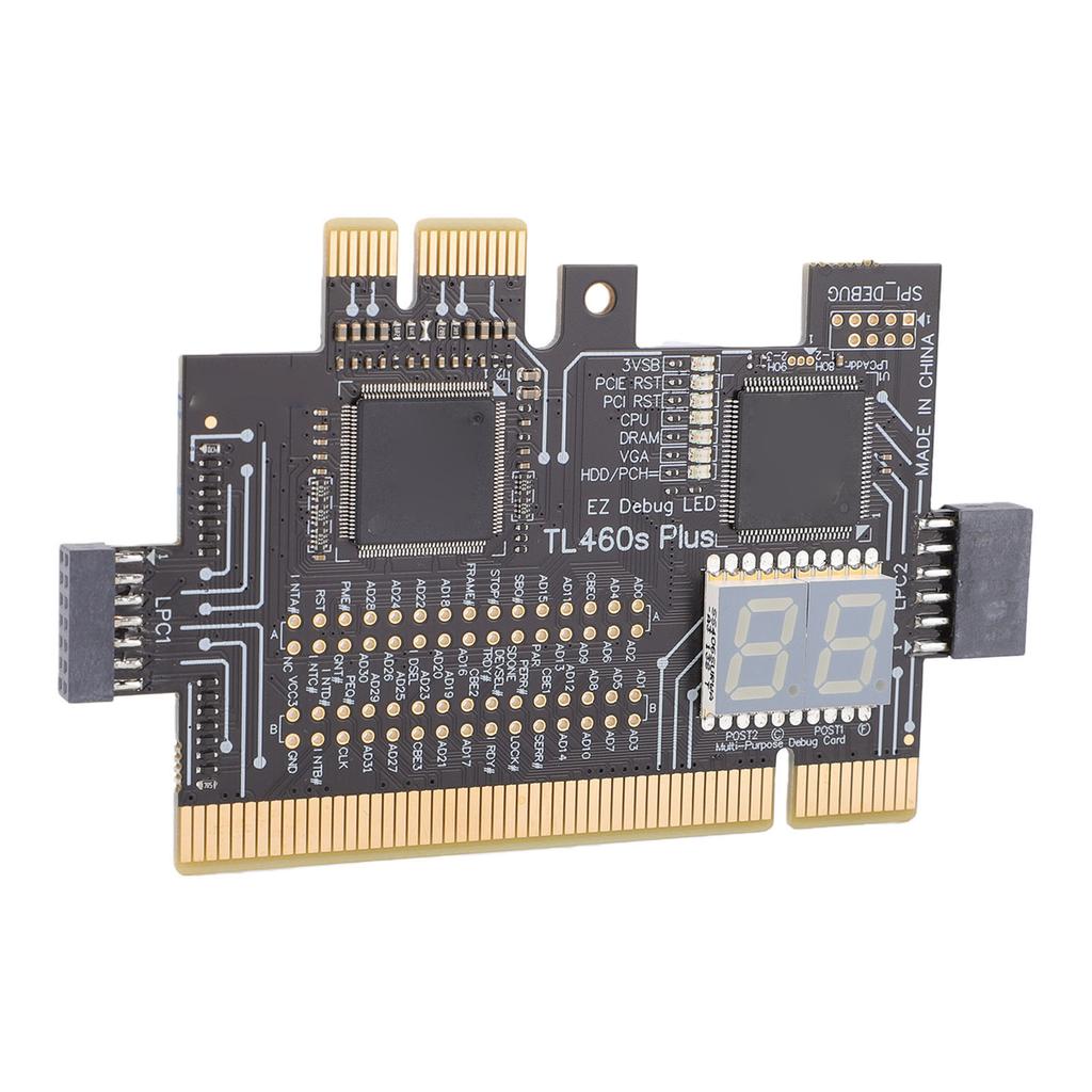 Motherboard Diagnostic Card LPC Debug Card Mainboard Diagnostic Analyzer Tester for Computer Assembly Maintenance