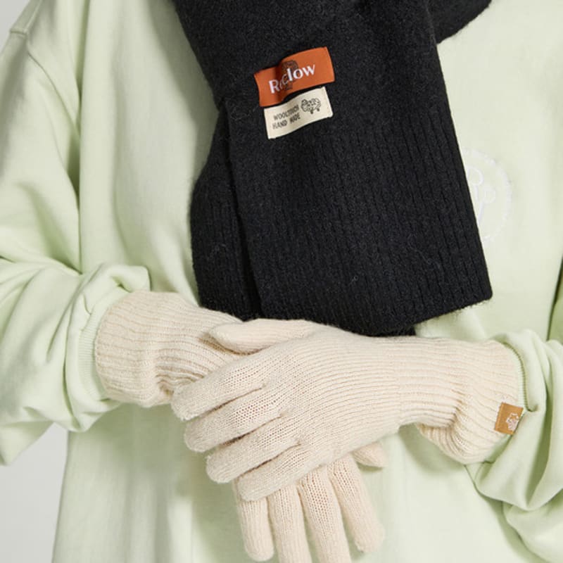 RECLOW RECLOW Plain Long Gloves Ivory
