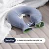 U Shaped Neck  Water Bag With Soft  Velvet Cover Long Lasting Heat Retention For Neck Pain Relief